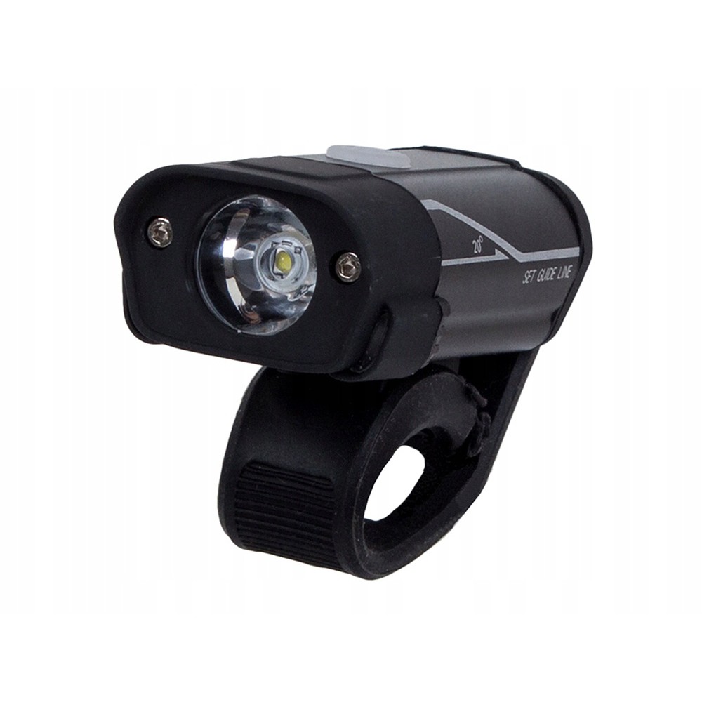 Přední LED světlo na kolo 3,7 V USB 75x25x34 mm megamix.shop