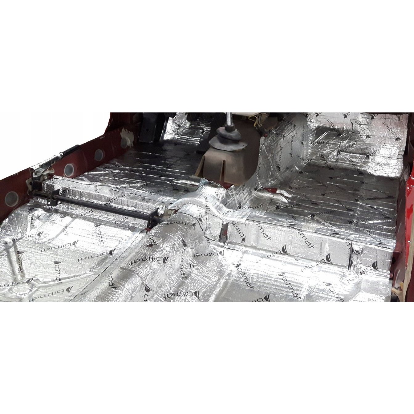 Samolepící butylová hliníková rohož 2 mm 25x50 AB-2 megamix.shop