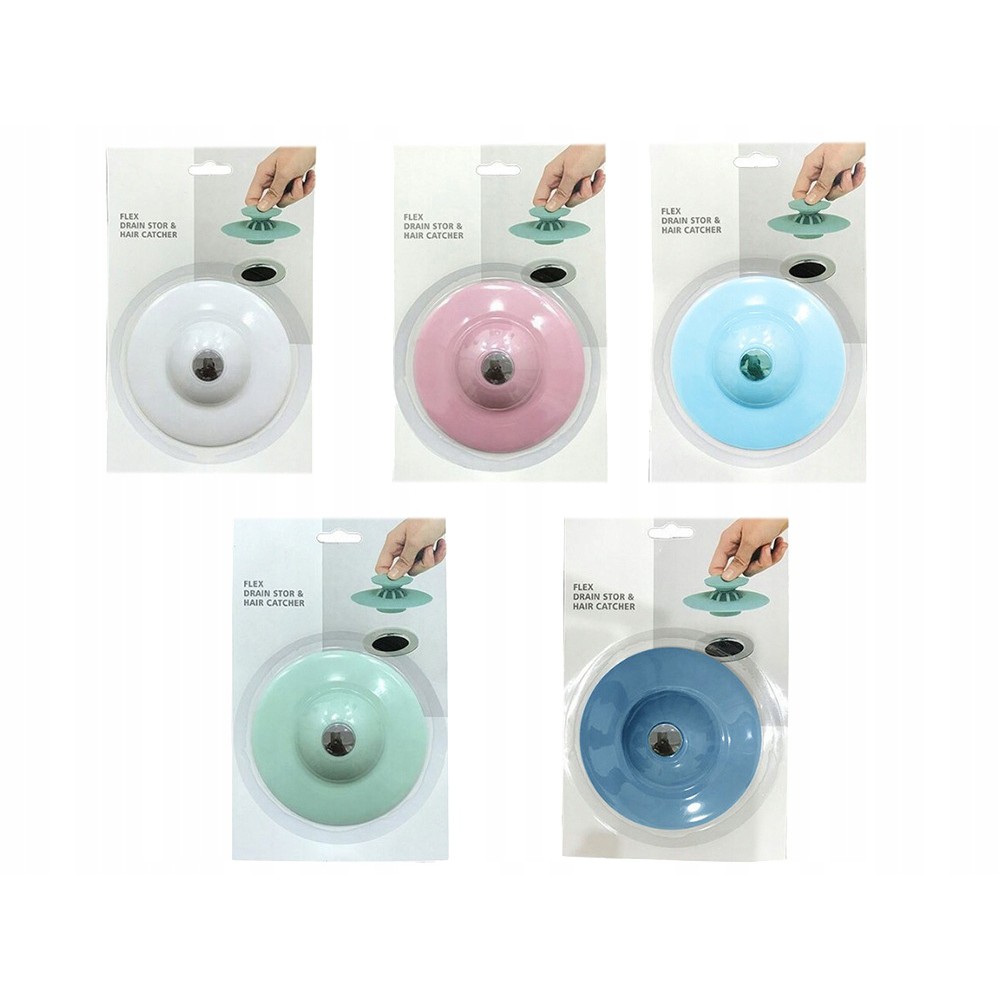 Silikonová zátka do umyvadla 10 cm 38 mm univerzální megamix.shop