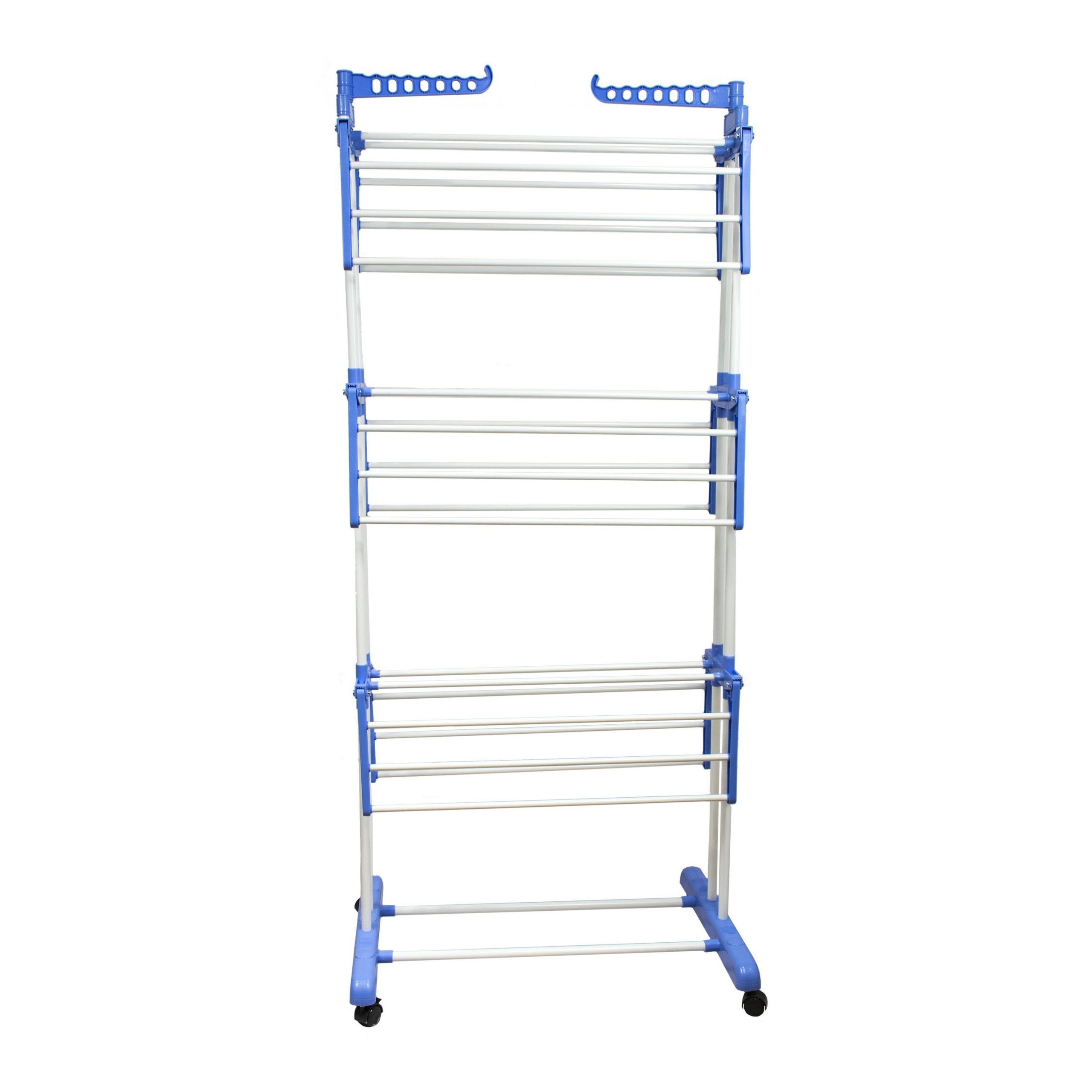 stojan na prádlo 3-patrový 178cm na kolečkách megamix.shop
