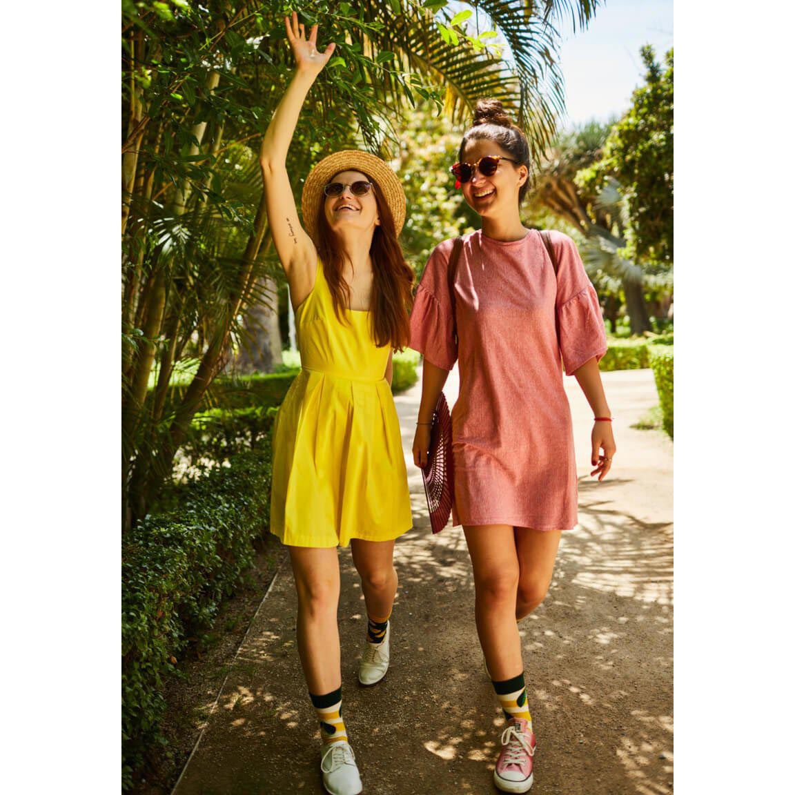 Barevné ponožky LEMON citron lístky 39-42 megamix.shop
