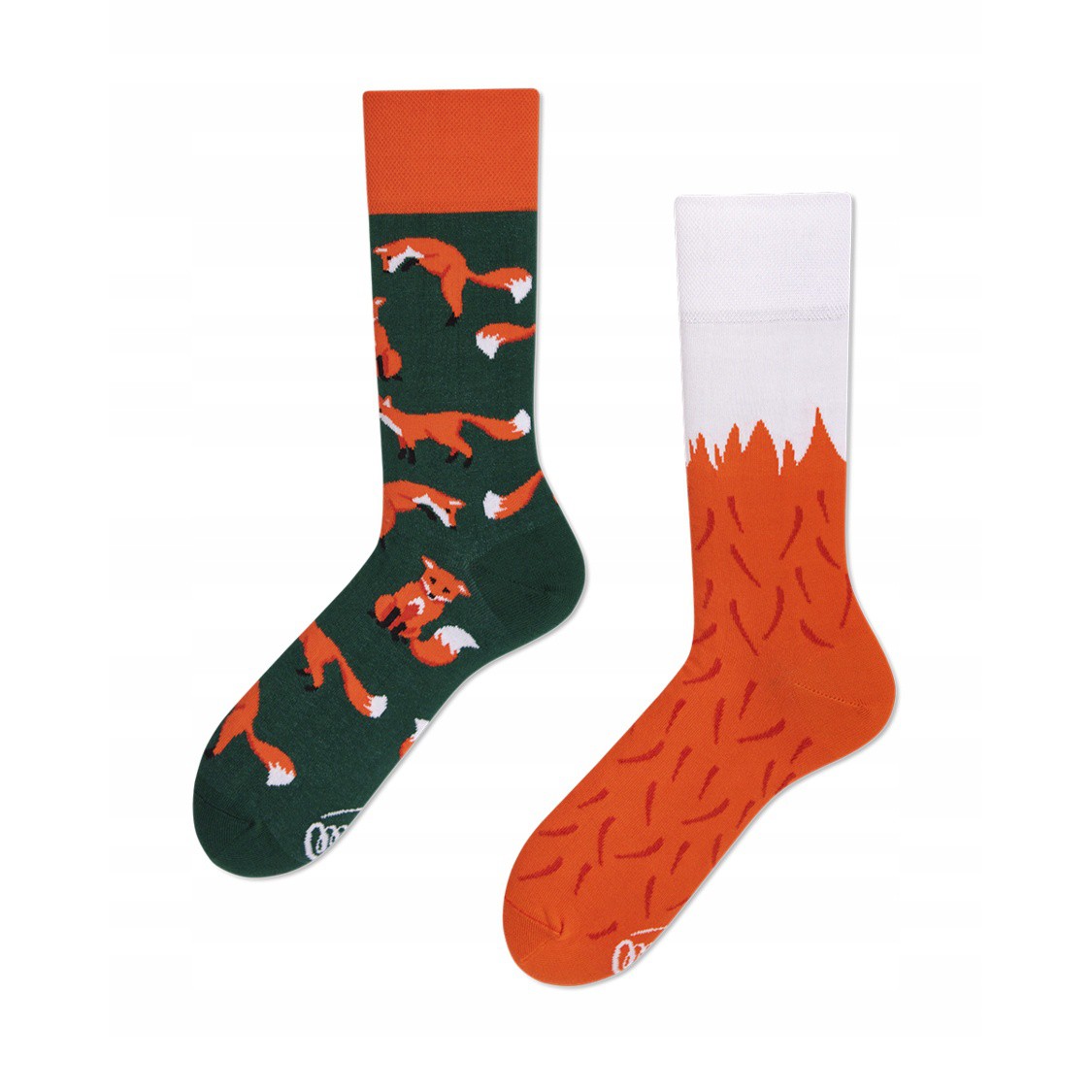 Barevné ponožky RED FOX červená liška 35-38 megamix.shop