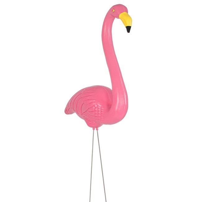záhradná figúrka plamenia ozdoba dekorácia ružová 85cm megamix.sk